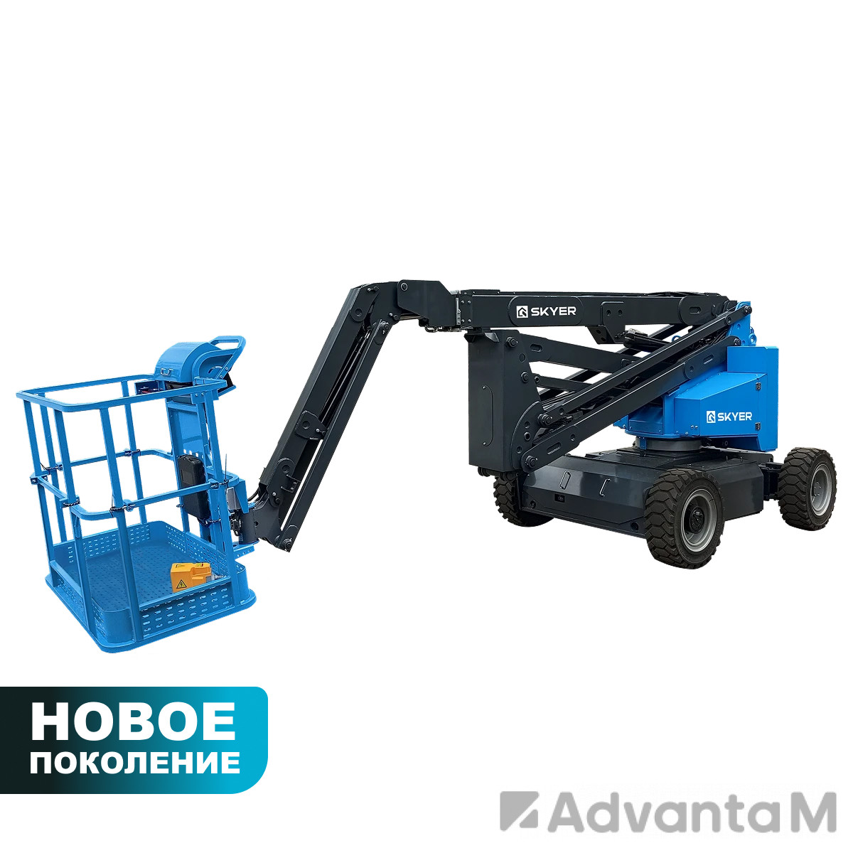Подъемник самоходный электрический коленчатый SKYER EKP1223 M