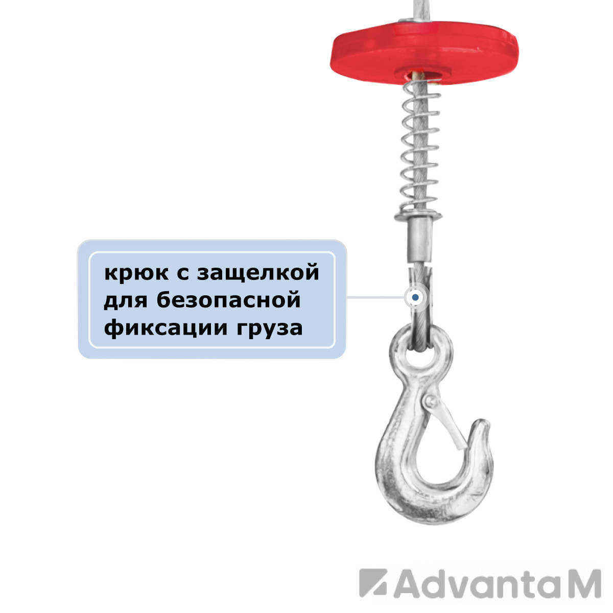 Таль электрическая мини стационарная (220В, 250/500кг, 20/10м) GEARSEN PA 25020 - 8