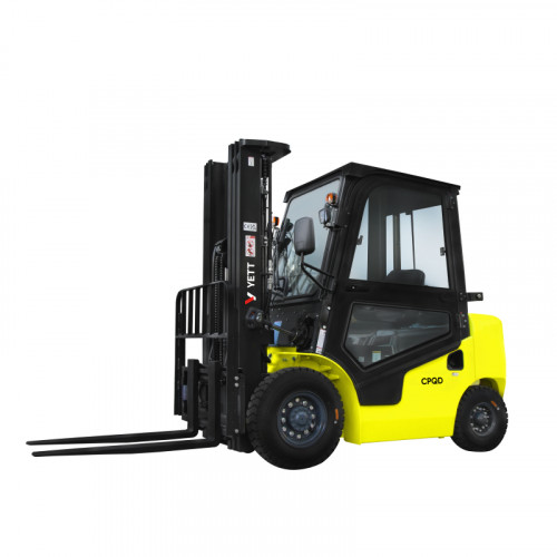 0 - Бензиновый погрузчик с кабиной YETT CPQD25-RCK2-M300-3W-K