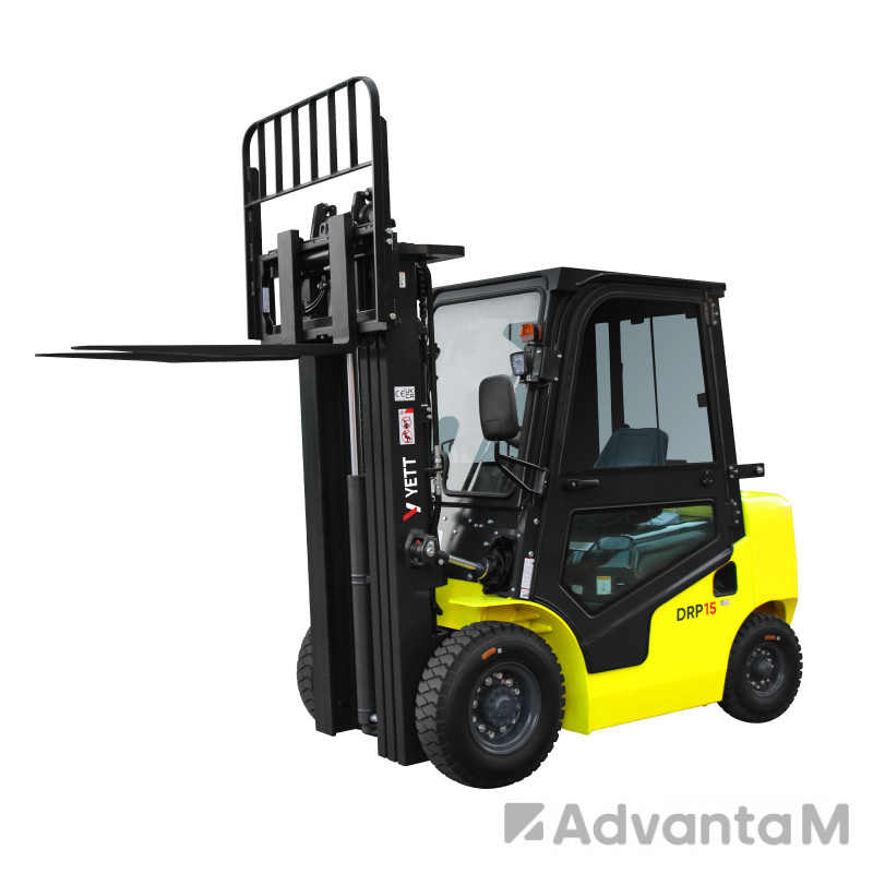 Дизельный погрузчик YETT DRP15-XCK2-ZSM480-SS-CAB