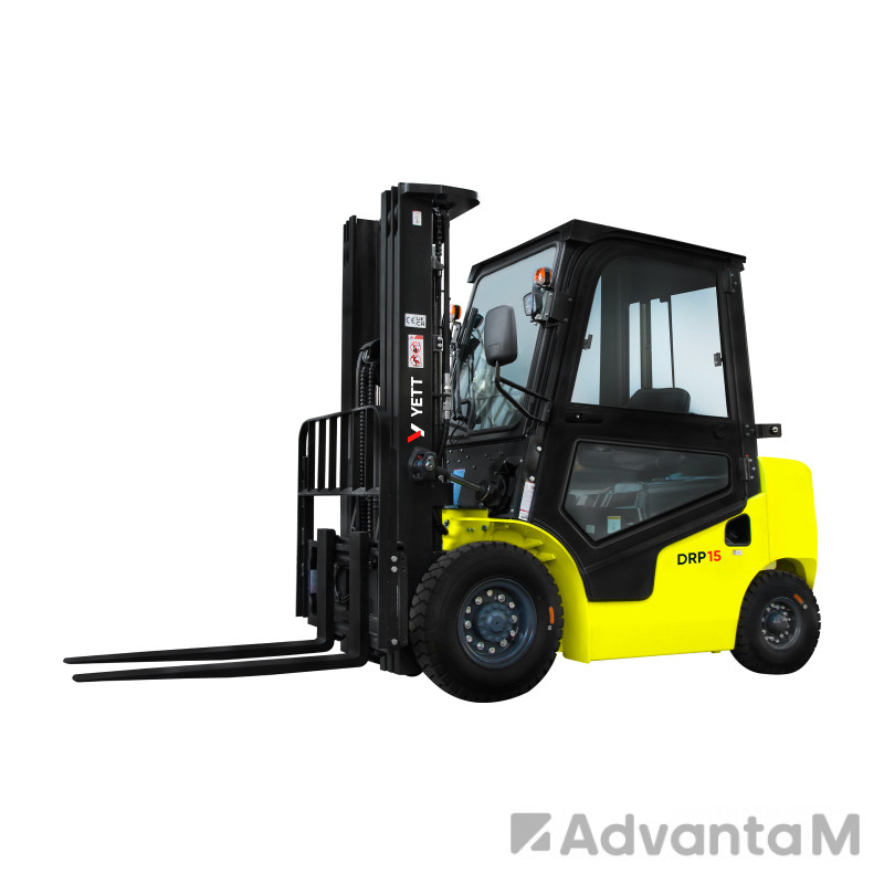 Дизельный погрузчик YETT DRP15-XCK2-ZSM480-SS-CAB - 1