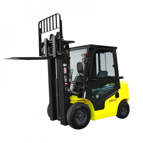 Дизельный погрузчик с кабиной YETT DRP30-M1K2C-M300-3W-K